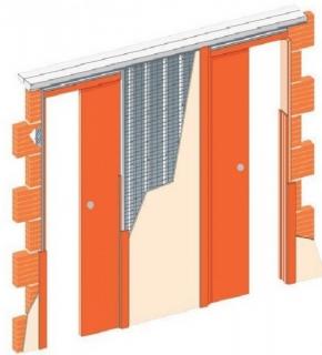 JAP Unibox stavební pouzdro 60 + 60cm do zdiva