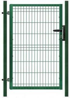 Jednokřídlá plotová branka PILOFOR zelená 1094 x 1745 mm FAB