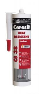 Kamnářský tmel CS 38 Heat resistant - 300 ml Ceresit