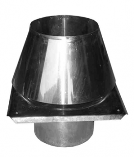Kónické vyústění komínové vložky Ø 160 mm NEREZ
