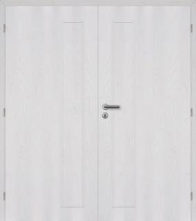 MASONITE interiérové dveře 185 cm VERTIKA plné dvoukřídlé