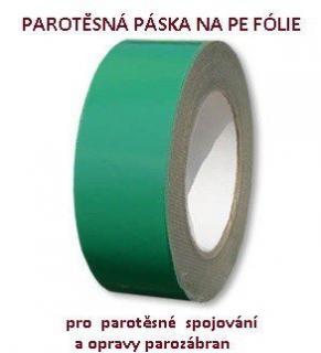 Parotěsná páska PROFI zelená na parotěsné fólie (š.50mm / d. 25m)