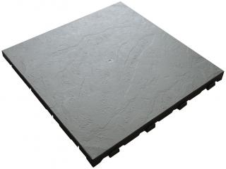 Plastová dlažba LINEA EASY SLATE 40 x 40 x 2,65 cm šedá 1 ks