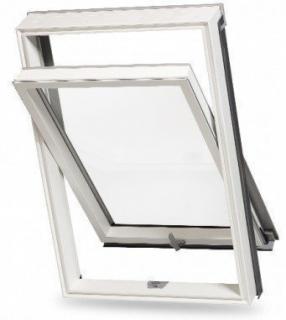 Plastové střešní okno DAKEA Better Safe PVC 66 x 118 cm + manžeta ZDARMA
