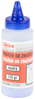 Prášek do značkovače 115 g modrý