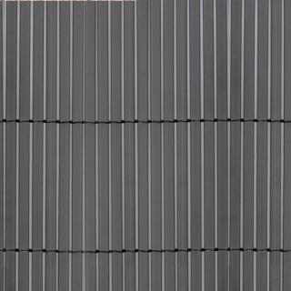 Rohož rákosová COLORADO na plot stínění 85% 1,5 x 5 m umělý rákos šedý