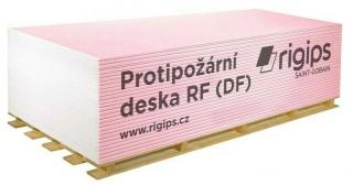 Sádrokartonová deska protipožární RIGIPS - RF 12,5 mm (2,5 m2)