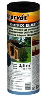 Samolepící asfaltový pás charFIX ELAST COOLna černý 0,5x5 m 3,3 mm