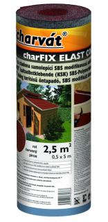 Samolepící asfaltový pás charFIX ELAST COOLna červený 0,5x5 m 3,3 mm