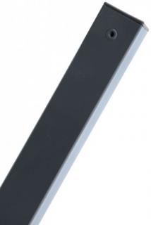 Sloupek čtyřhranný PILOFOR Zn + PVC 1700 60x60 1,5mm antracit RAL 7016