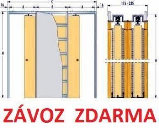 Stavební pouzdra ZÁKRYT do sádrokartonu 1000+1000mm