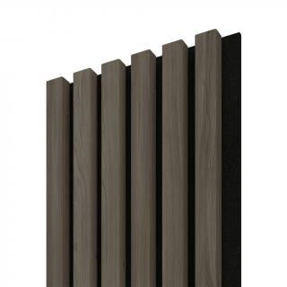 Stegu dřevěná lamela ACOUSTIC 6 HAKIRA / ČERNÁ 2650x245x22 mm
