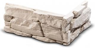 Steinblau Betonový obklad kámen ROH DAFINA 23,5 x 12,5 x 9,8 cm béžovohnědá