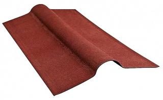 Střešní hřebenáč červený 850 mm pro bitumenové desky GUTTA