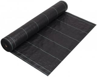 Tkaná mulčovací textilie PRODOMOS 100 g/m2 černá 1,1 x 10 m