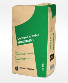 UNICEMENT CEM II/B-LL 32,5R 25 kg Cement Hranice