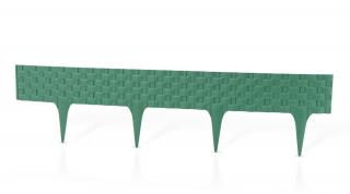 Zahradní palisáda RATTAN PALISADE 9,5 cm / 0,8 m zelená 1 ks