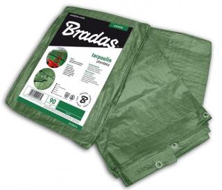 Zakrývací plachta BRADAS GREEN 90 g/m2 10 x 15 m