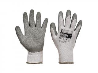 CERVA -  DIPPER Pracovní rukavice máčené v latexu, velikost 10