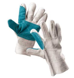 CERVA - MAGPIE FULL pracovní kožené rukavice - velikost 11