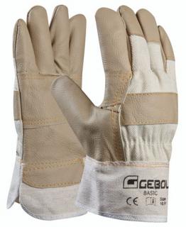 GEBOL - BASIC pracovní rukavice nábytková kůže - velikost 10,5 - blistr, 709202
