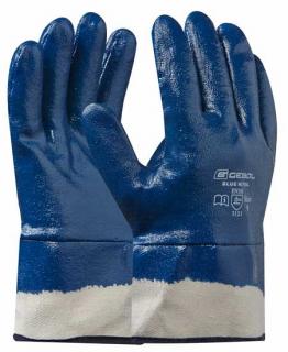 GEBOL - BLUE NITRIL pracovní rukavice - velikost 10 - blistr, 709516