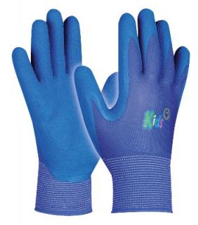 GEBOL - KIDS BLUE dětské pracovní rukavice - velikost 5 (blistr), 709705