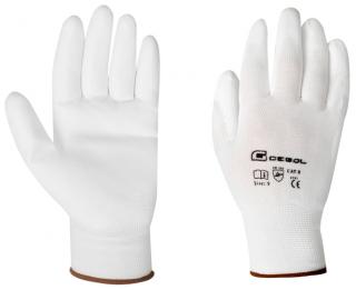 GEBOL - MICRO FLEX pracovní nylonové rukavice - velikost 10 - blistr, 709244
