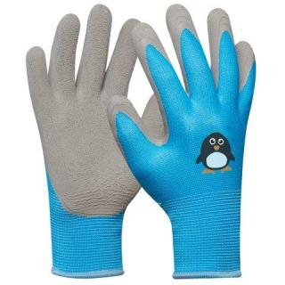 GEBOL - PINGU dětské bezešvé zimní pracovní rukavice - velikost 5-8let, 709710
