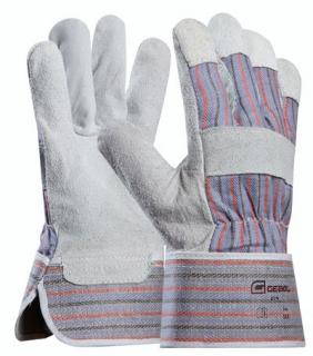 GEBOL - Pracovní rukavice ECO hovězí kůže velikost 10,5 - blistr709201