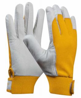 GEBOL - Pracovní rukavice kozinková useň UNI FIT COMFORT velikost 8, 703431
