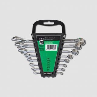 GK TOOLS Sada klíčů očkopl. 8-19 mm 8 dílů plastový držák, GK10342TP