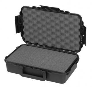 MAX Plastový box, 350x230xH 86mm, IP 67, barva černá - MAX004S