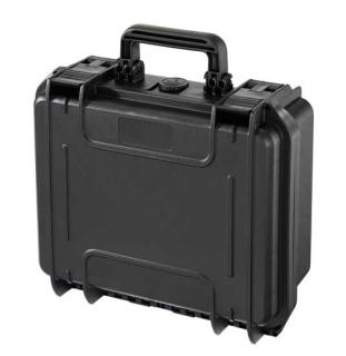 MAX Plastový kufr, 336x300xH 148mm, IP 67, barva černá - MAX300S