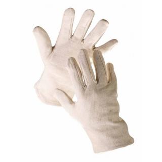 Pracovní bavlněné rukavice PIPIT velikost 10