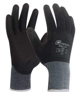 Pracovní rukavice MICRO FLEX TOUCH velikost 6 - blistr, 709240ST