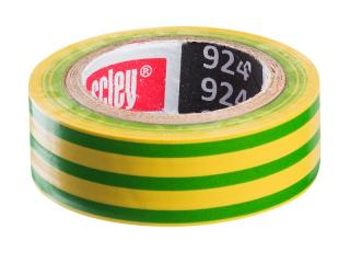 SCLEY Izolační páska žluto-zelená 19 mm x 10 m