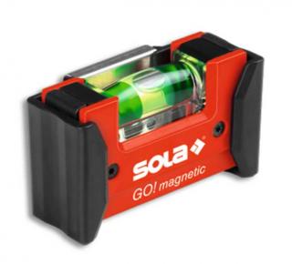 SOLA - GO! magnetic CLIP - kompaktní vodováha 7,5cm, 01621201