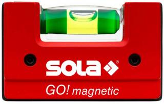 SOLA - GO! magnetic - kompaktní vodováha 6,8cm, 01621101