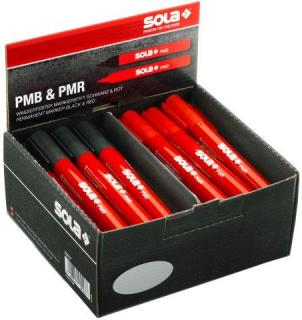 SOLA - PMBR SET - permanentní značkovač sada - 20x černá + 20x červená, 66088142
