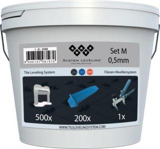 System Leveling - aplikační SET 500/200/1 - 0,5mm, SL1550