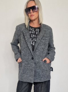 Antracitové sako WORLD Antracit, UNI S-XL