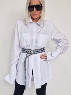 Bílá košile MILLA Bílá, UNI S-XL