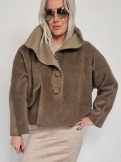 Cappuccino kabátek WOMAN Capuccino, UNI S-XXL