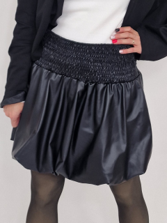 Černá tulip sukně TRIPPLE Černá, UNI S-XL