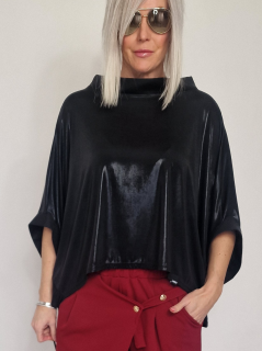 Černá tunika BLING Černá, UNI S-XL