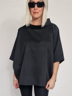 Černá tunika CREATIV Černá, UNI S-XL