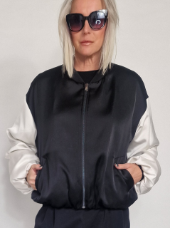 Černý bomber FANTASIA Černá, UNI M-XXL