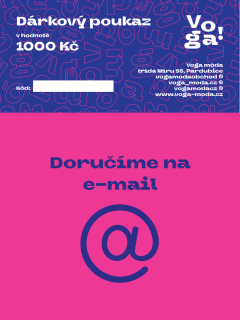Elektronický dárkový poukaz 1000 Kč