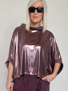 Měděná tunika BLING Růžová, UNI S-XL